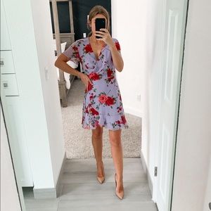 SOLD!!! Nordstrom All In Favor wrap dress / Floral, small